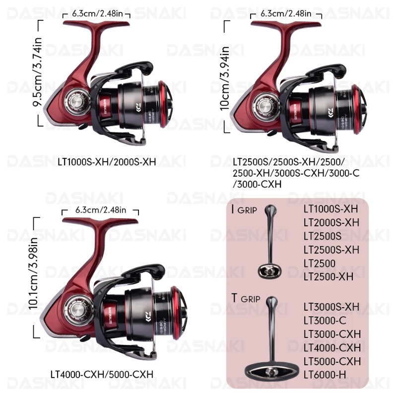 Daiwa Reel Fuego - Orijinal DAIWA Balıkçılık Spinning Makarası CS
