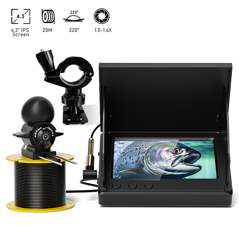 4,3 inç LCD Ekranlı Taşınabili - Fishing Depth Finder incelemesi ve fiyatı