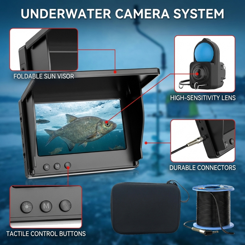 Sualtı Balıkçılık Kamerası 4.3 - Fish Finder Case incelemesi ve fiyatı
