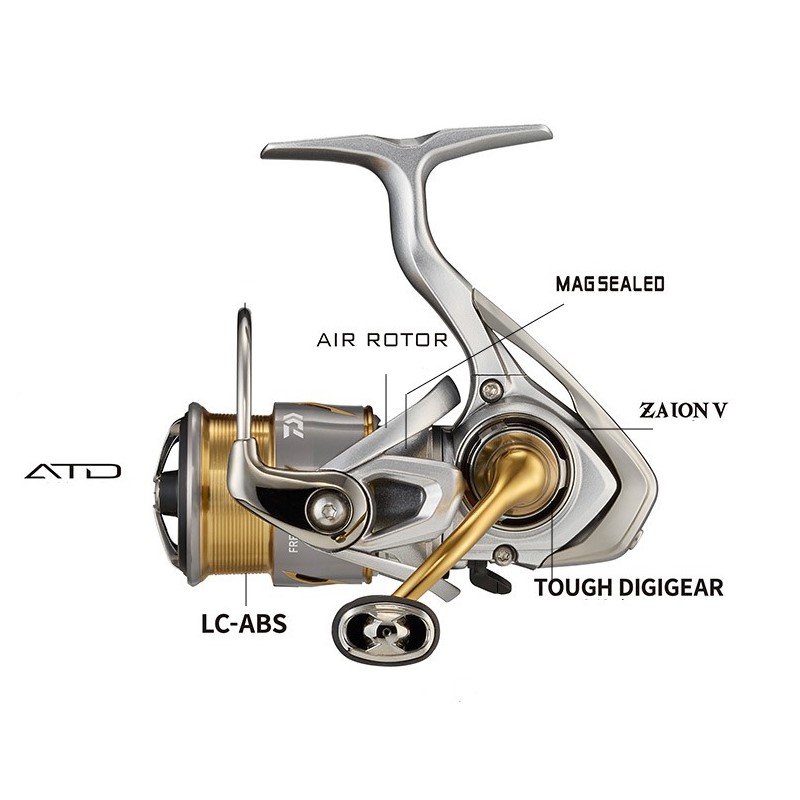 DAIWA 21 FREAMS LT 2000S 2500  - Daiwa Reel Fuego incelemesi ve fiyatı